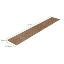 Ver imagem 3 de Kit Piso Vinílico Colado Régua Sofisticato 2mm 50m² Marrom/Cacau Ruffino