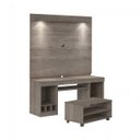Ver imagem 5 de Rack com Mesa de Centro Embutido e Painel para TV até 47 Polegadas System Artely