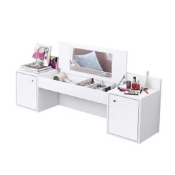 Penteadeira Camarim Suspenso com Espelho Atração Albatroz Móveis - 4