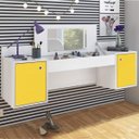 Ver imagem 2 de Penteadeira Camarim Suspenso com Espelho Atração Albatroz Móveis