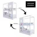 Ver imagem 2 de Treliche Casinha Reta 2 Janelas Madeira Branco