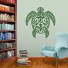 ADESIVO DE PAREDE - TRIBAL TARTARUGA - Preto - 52X55 - 1