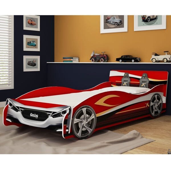 Cama Carro de Corrida Joy Verho Infantil