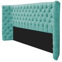 Ver imagem 6 de Cabeceira King Everest P02 195cm para Cama Box Suede - Doce Sonho Móveis Azul Tiffany