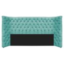 Ver imagem 1 de Cabeceira King Everest P02 195cm para Cama Box Suede - Doce Sonho Móveis Azul Tiffany