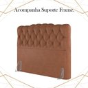 Ver imagem 5 de Cabeceira Queen 158 cm Milan Veludo Terracota Soon