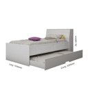 Ver imagem 3 de Bicama Solteiro Teen 90 Gelius Móveis Flex Color