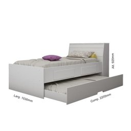 Bicama Solteiro Teen 90 Gelius Móveis Flex Color - 3