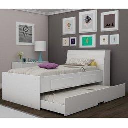 Bicama Solteiro Teen 90 Gelius Móveis Flex Color - 1