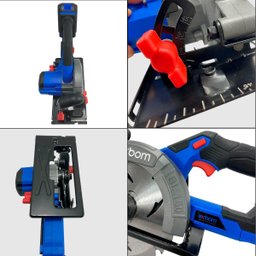 Serra Circular Exbom 48v com 2 Baterias Recarregáveis e Lâminas Inclusas - 8