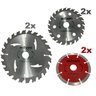 Serra Circular Exbom 48v com 2 Baterias Recarregáveis e Lâminas Inclusas - 9