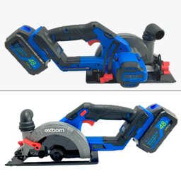 Serra Circular Exbom 48v com 2 Baterias Recarregáveis e Lâminas Inclusas - 4