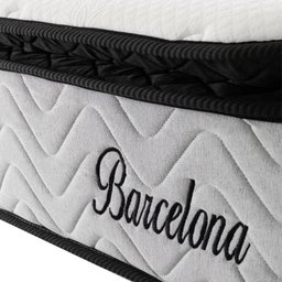 Colchão Casal Barcelona Mola Ensacada Pillowtop 138x188x30cm - 4