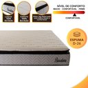 Ver imagem 6 de Colchão Casal Barcelona Mola Ensacada Pillowtop 138x188x30cm