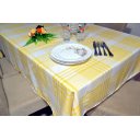 Ver imagem 1 de Toalha de Mesa Picnic - Amarela Listras Arte & Tear Retangular - 3,00 M X 1,40 M