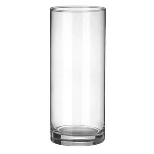 Vaso em Vidro Transparente Decorativo Médio para Arranjos
