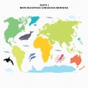 Ver imagem 2 de ADESIVO DE PAREDE - MAPA-MÚNDI BICHOS PARA MONTAR