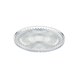Prato Cristal para Servir com Pé Queen 32Cm - 1