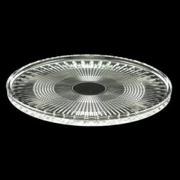 Prato Cristal para Servir com Pé Queen 32Cm - 5