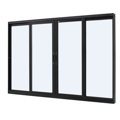 Janela Caribe 4 Folhas 150x100 Preta - 1002-5673 - Jap