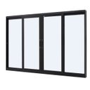 Ver imagem 1 de Janela Caribe 4 Folhas 150x100 Preta - 1002-5673 - Jap