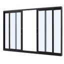 Ver imagem 2 de Janela Caribe 4 Folhas 150x100 Preta - 1002-5673 - Jap