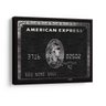 Quadro Personalizado Cartão American Express 65x48cm Moldura Preta - 1