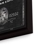 Quadro Personalizado Cartão American Express 122x92cm Moldura Preta - 3