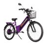 Bicicleta Elétrica - Confort - 800w Lithium - Violeta - Duos Bikes - 1