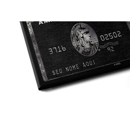 Quadro Personalizado Cartão American Express 122x92cm - 2