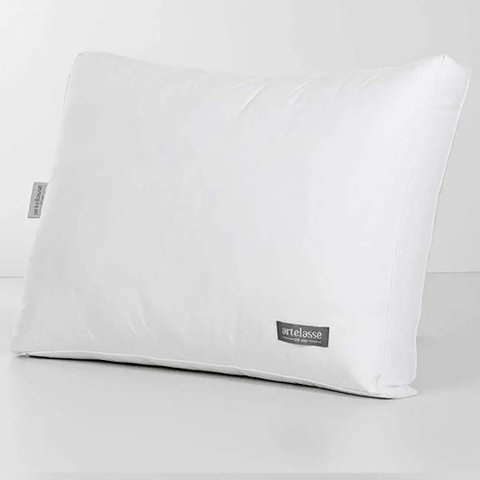 Travesseiro 50x70cm Pluma Sense Baixo - Artelassê Branco