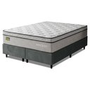 Ver imagem 1 de Cama Box Colchão Queen Ortopédico D33 158x198x72cm Minotauro Hellen - Suporta até 120 kg por