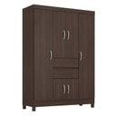 Ver imagem 2 de Guarda Roupa Casal Ecom Ii 6 Portas + 2 Gavetas - Demóbile:café Touch