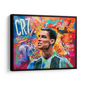 Quadro Robozão 65x48cm Moldura Preta