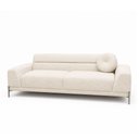 Ver imagem 1 de Sofá Arezzo 3 Lugares Pés Titânio 230cm Bouclé Off White - Sallar Home