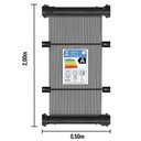 Ver imagem 2 de Placa Coletora Aquecedor Solar para Piscina (2,00x0,5m) K20
