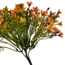 Ver imagem 2 de Kit com 10 Buquês de Mini Flores Laranja com 6 galhos