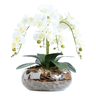 Arranjo Centro de Mesa de Orquídea Branca 3d - 1