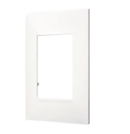 Placa Pial Plus+ 4x2cm 3 Postos Branco - Pial Legrand