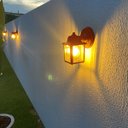 Ver mais imagens de Arandela Externa Vintage Cobre Colonial Fachada Acl97