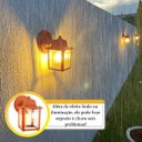 Ver imagem 4 de Arandela Externa Vintage Cobre Colonial Fachada Acl97