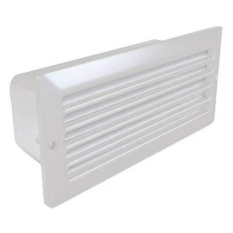 3 Balizador de Embutir Alumínio Injetado Germany 6200 Branco