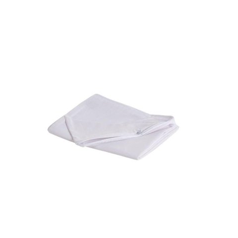 Capa Protetora Impermeável para Travesseiro 1 Peça 70cm X 50cm 180 Fios 100% Algodão com Zíper