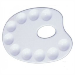 Paleta Pintura Godê Godet Bandeja Oval 23x17 12421 Trident - 2