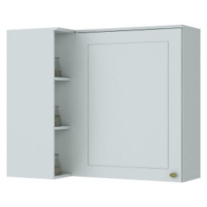 Armário Aéreo de Canto Reto com 1 Porta Americana Henn