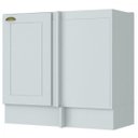 Ver imagem 2 de Balcão de Cozinha Canto Reto 1 Porta MDF Americana Henn Modular com Rodapé