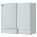 Ver imagem 2 de Balcão de Cozinha Canto Reto 1 Porta MDF Americana Henn Modular com Rodapé