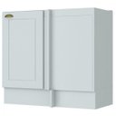 Ver imagem 1 de Balcão de Cozinha Canto Reto 1 Porta MDF Americana Henn Modular com Rodapé