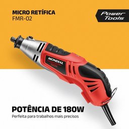 Micro Retífica Mondial Power Tools Fmr-02 60hz 220v - 2