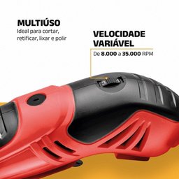 Micro Retífica Mondial Power Tools Fmr-02 60hz 220v - 3